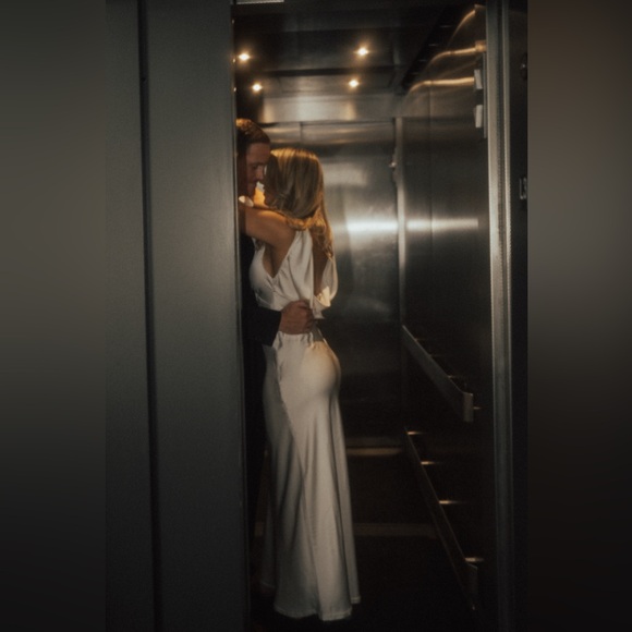 Meshki White Maxi Dress - Picture 13 of 16